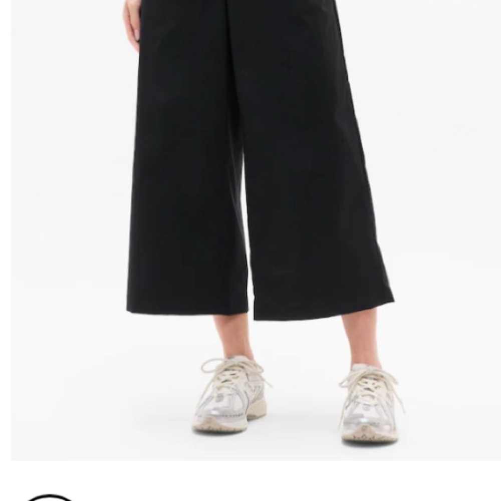 Athleta Black Wide-Leg Pants